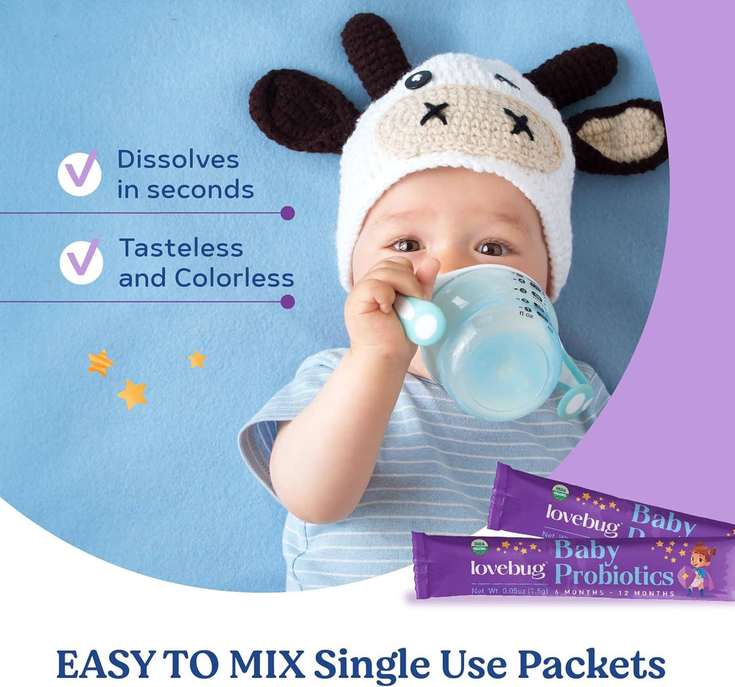 Baby Probiotics 6-12 Months Organic (Powder)