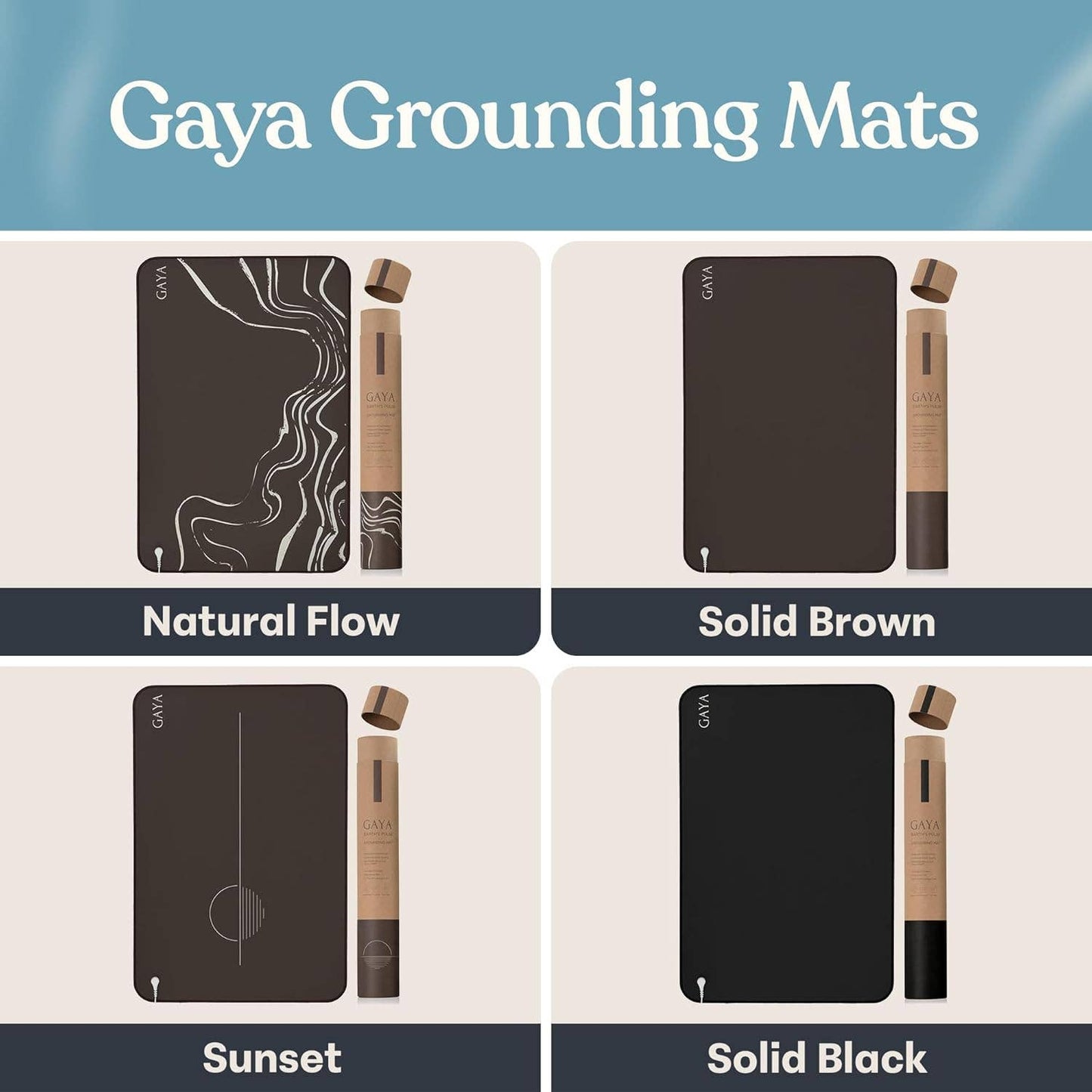 King, Queen, Full Leather Sleep Improving Grounding Mat: King