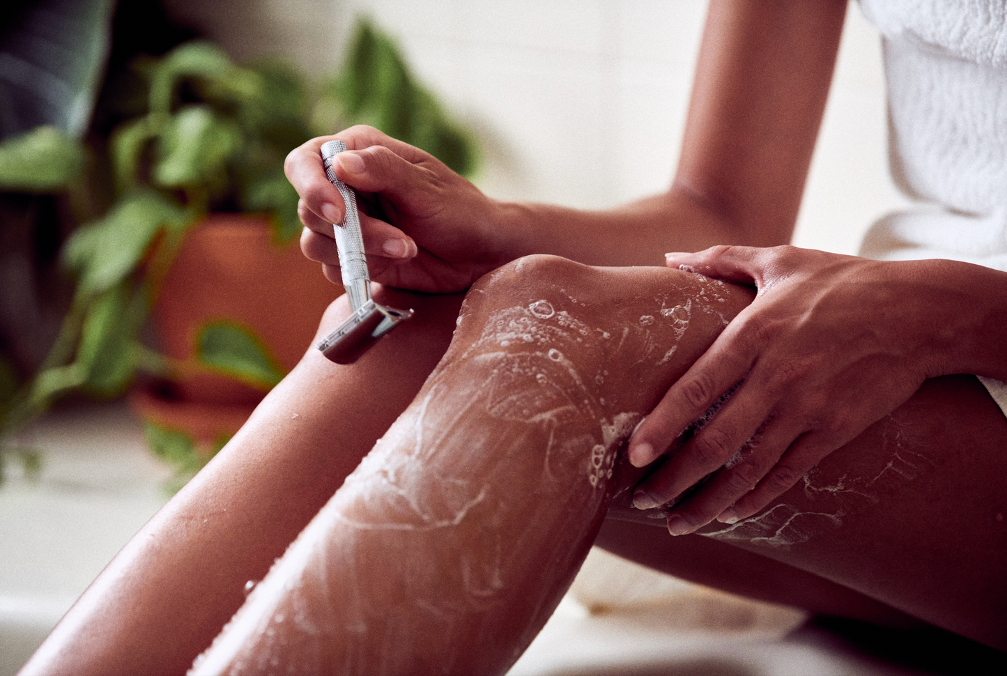 Moisturizing Shave Bar (No Artificial Fragrances or Colors): Unscented