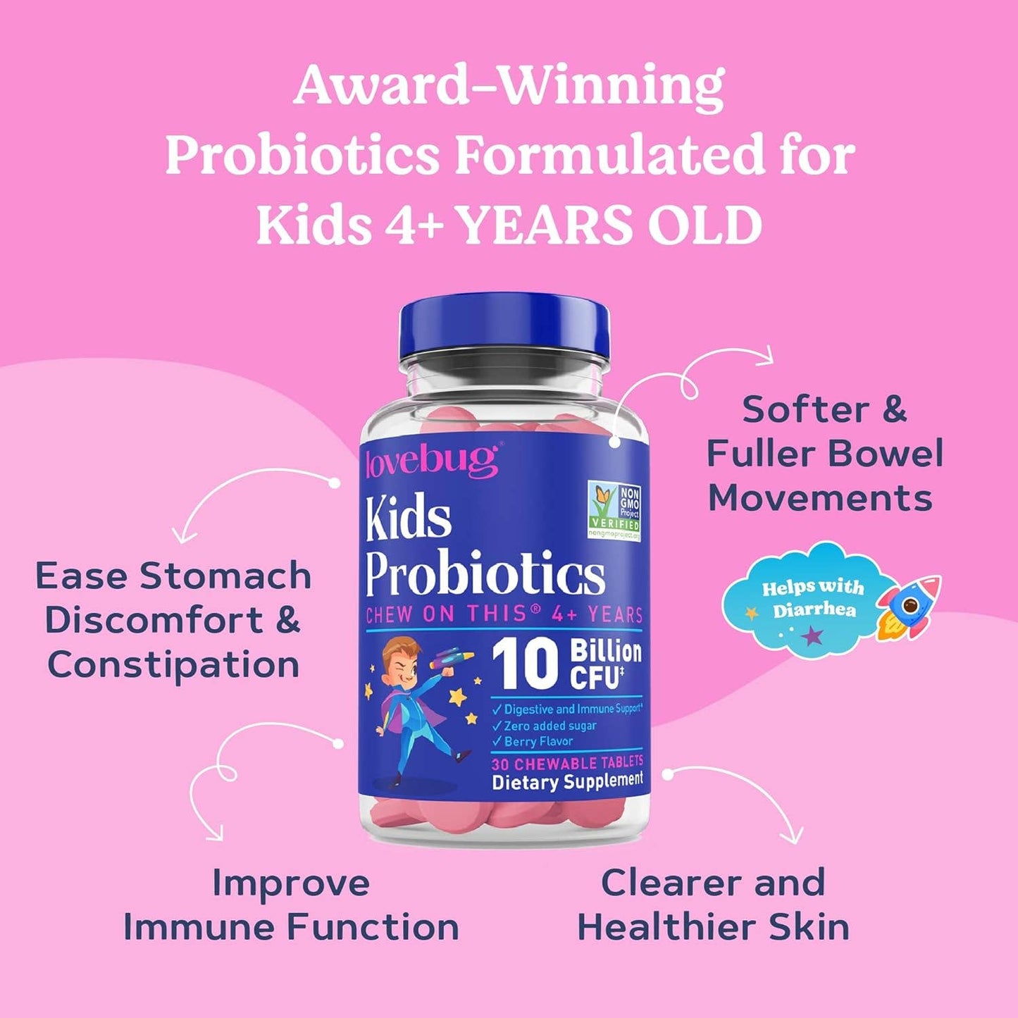 Kids Probiotics- Chewable 60 count