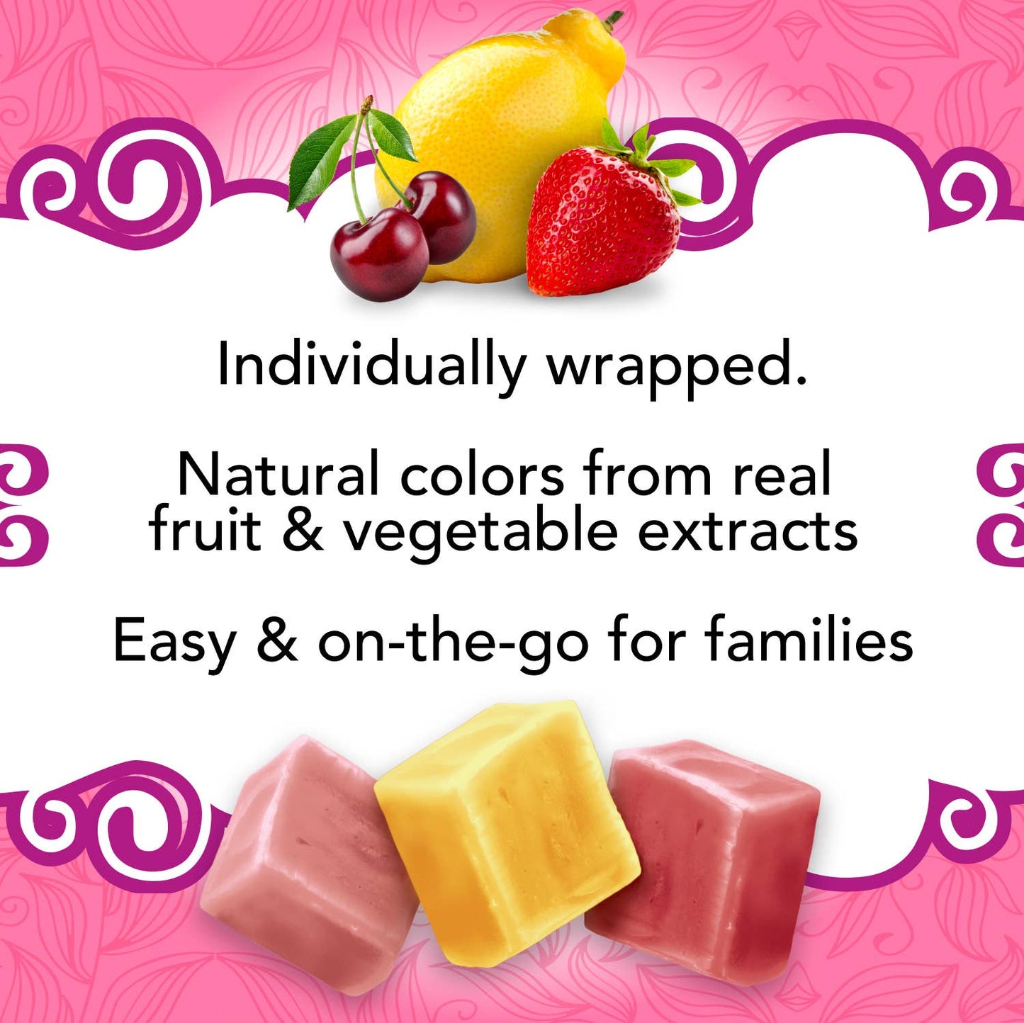 Organic Chewy Candies - Gluten Free Candy, No Dyes