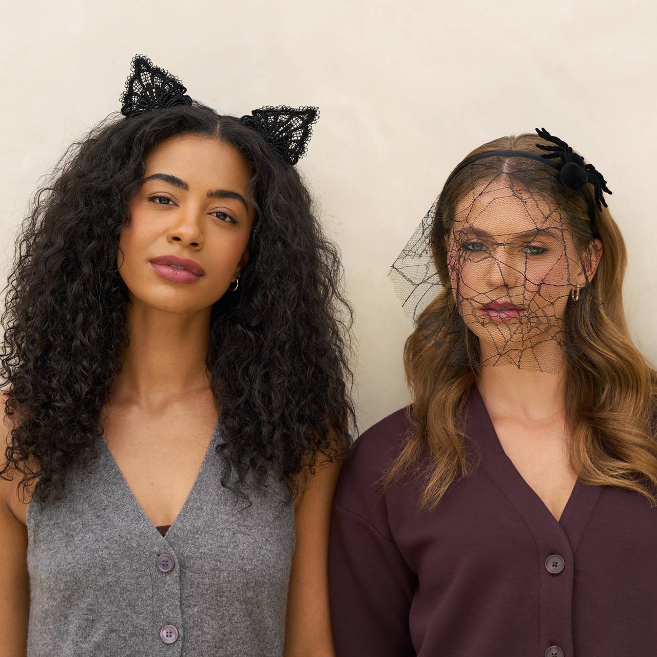 Veil Headband - Spiderweb