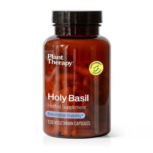 Holy Basil Herbal Supplement Capsules-120 Capsules