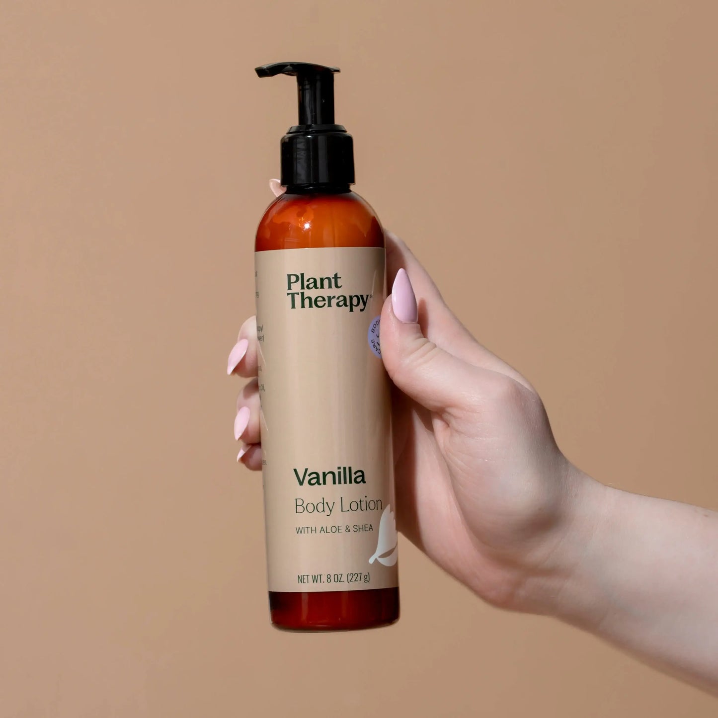 Plant Therapy Vanilla Body Lotion with Aloe and Shea 8 oz