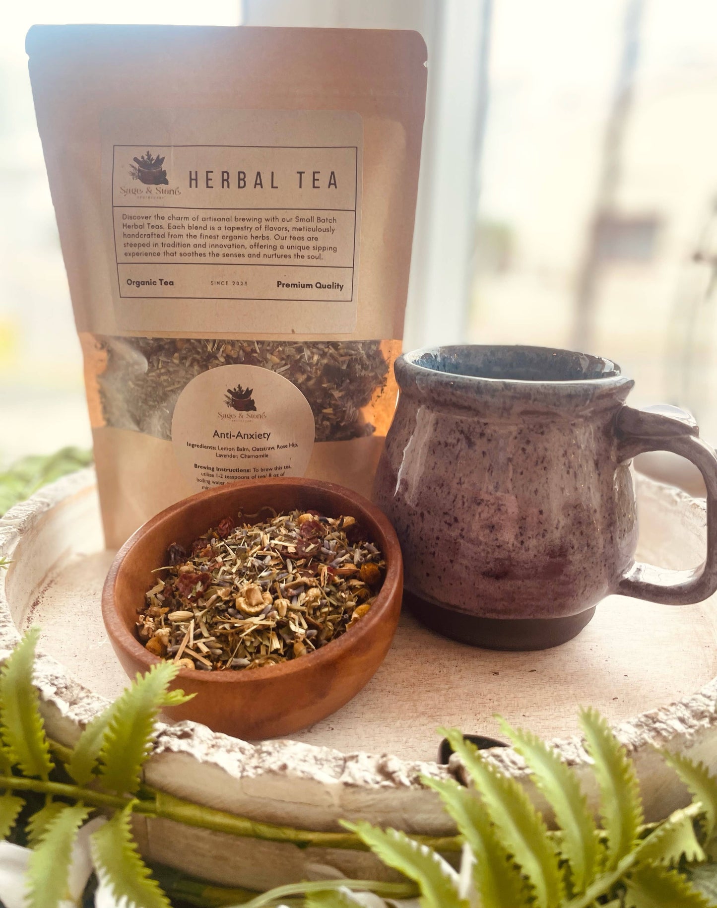 Anti-Anxiety Herbal Tea: 3oz