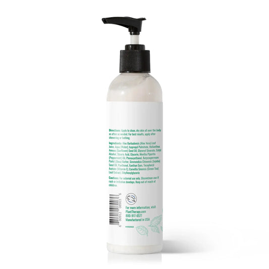 Plant Therapy Peppermint Body Lotion with Aloe and Shea 8oz