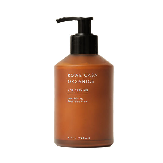 Rowe Casa Organics AGE DEFYING NOURISHING FACE CLEANSER | 6.7 OZ