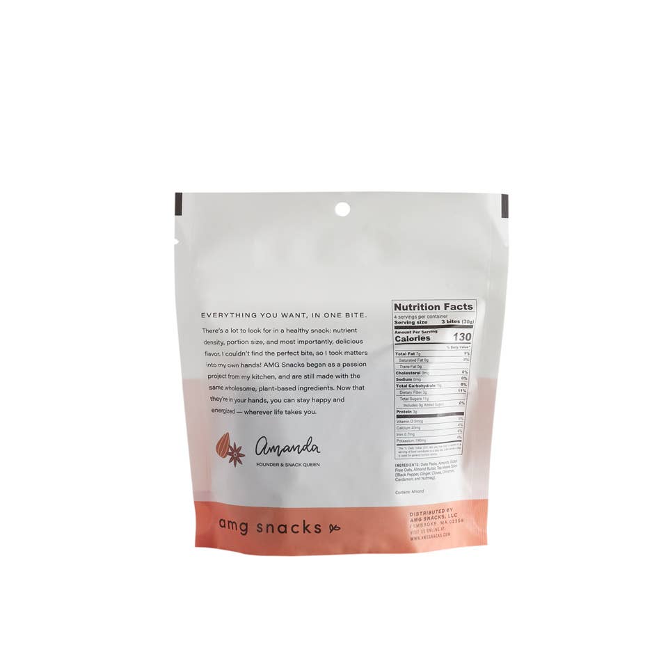 Almond Chai Energy Bite
