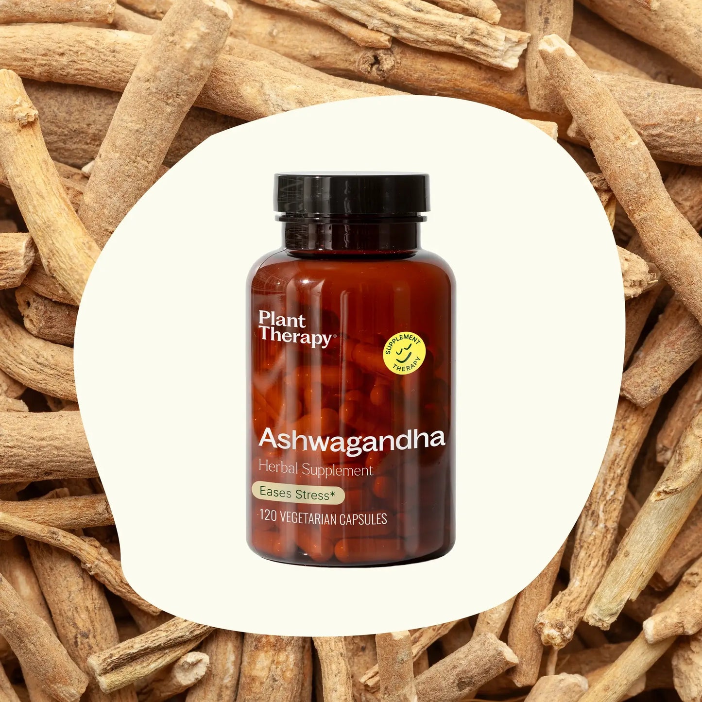 Ashwagandha Herbal Supplement Capsules-120 Capsules