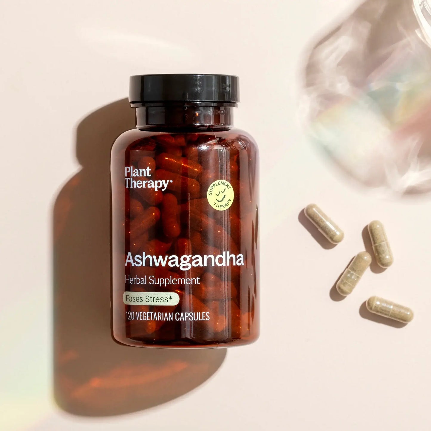 Ashwagandha Herbal Supplement Capsules-120 Capsules