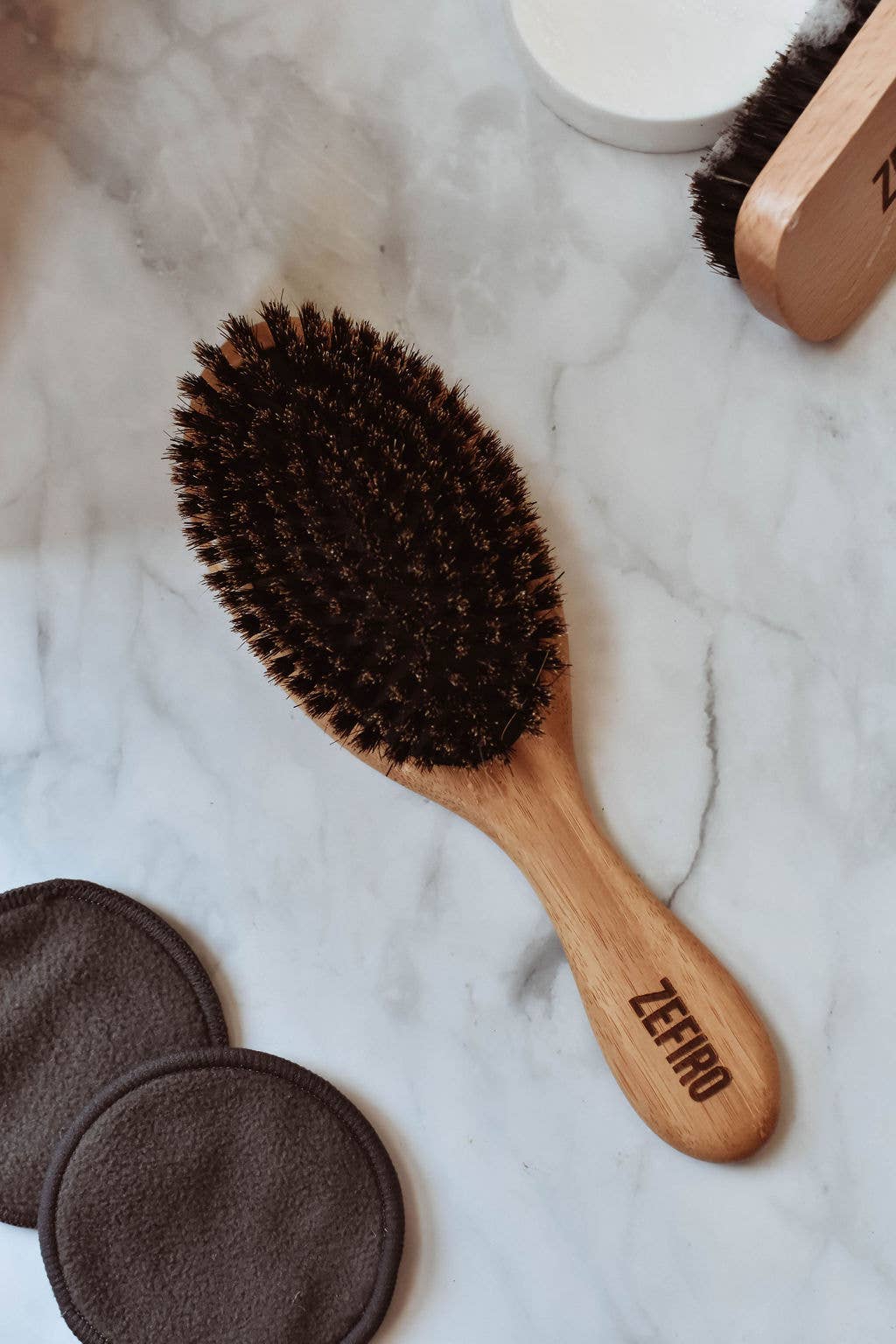 Bamboo Hair Brush - Soft Bristle: Soft bristles