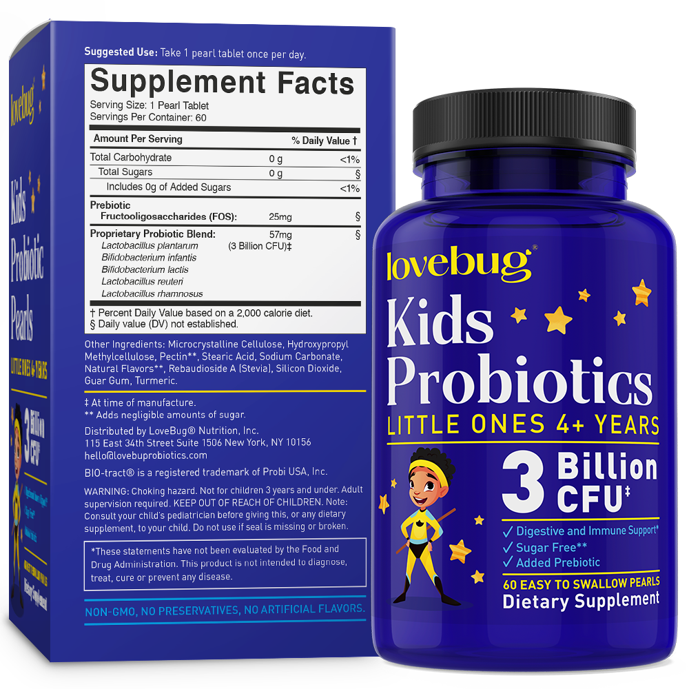 Kids Probiotics - Easy-To-Swallow Spheres