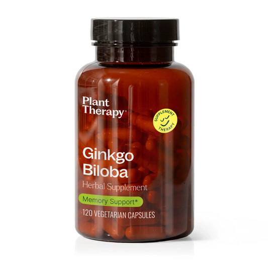 Ginkgo Biloba Herbal Supplement Capsule-120 Capsules