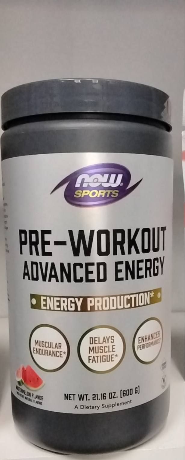 PRE-WORKOUT ADVANCED ENERGY PWD  600 G
