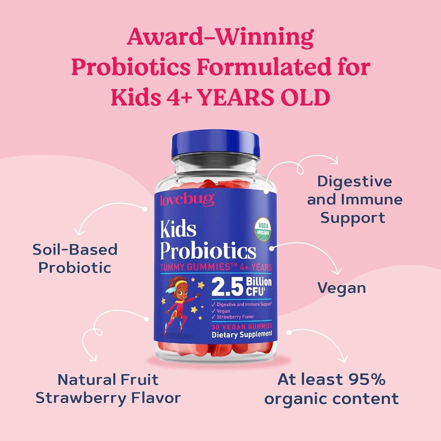 Kids Probioitcs Organic - Gummies
