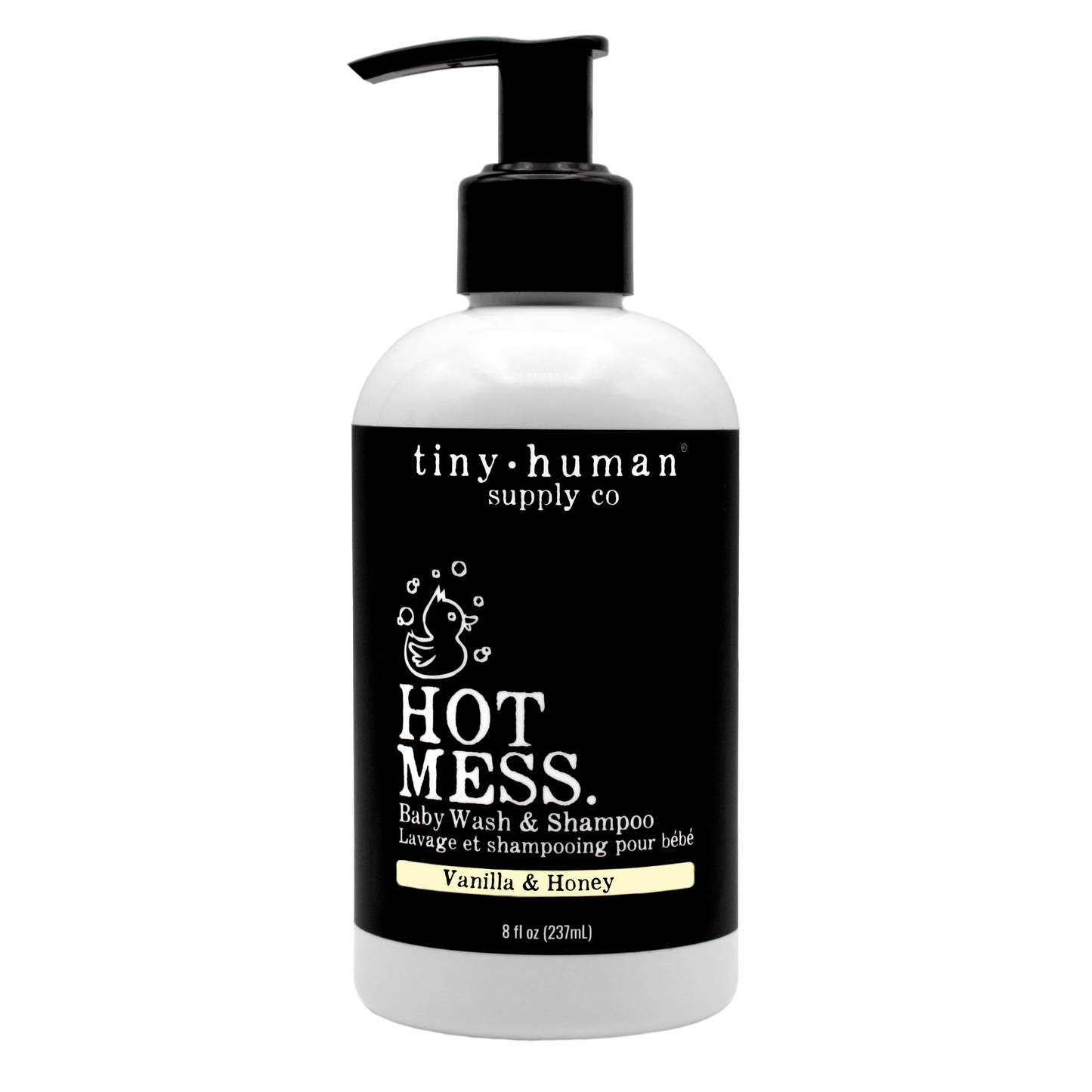 Hot Mess™  Shampoo and Baby Wash 8oz: Fragrance Free