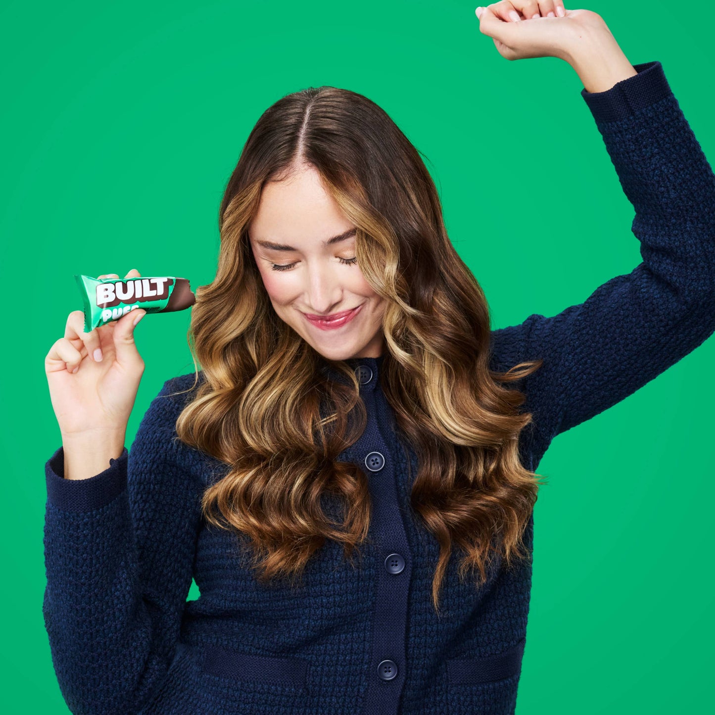 BUILT Puff Protein Bars, Mint Chip, 12ct Box