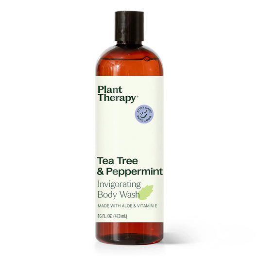 Tea Tree and Peppermint Natural Body Wash 16 oz