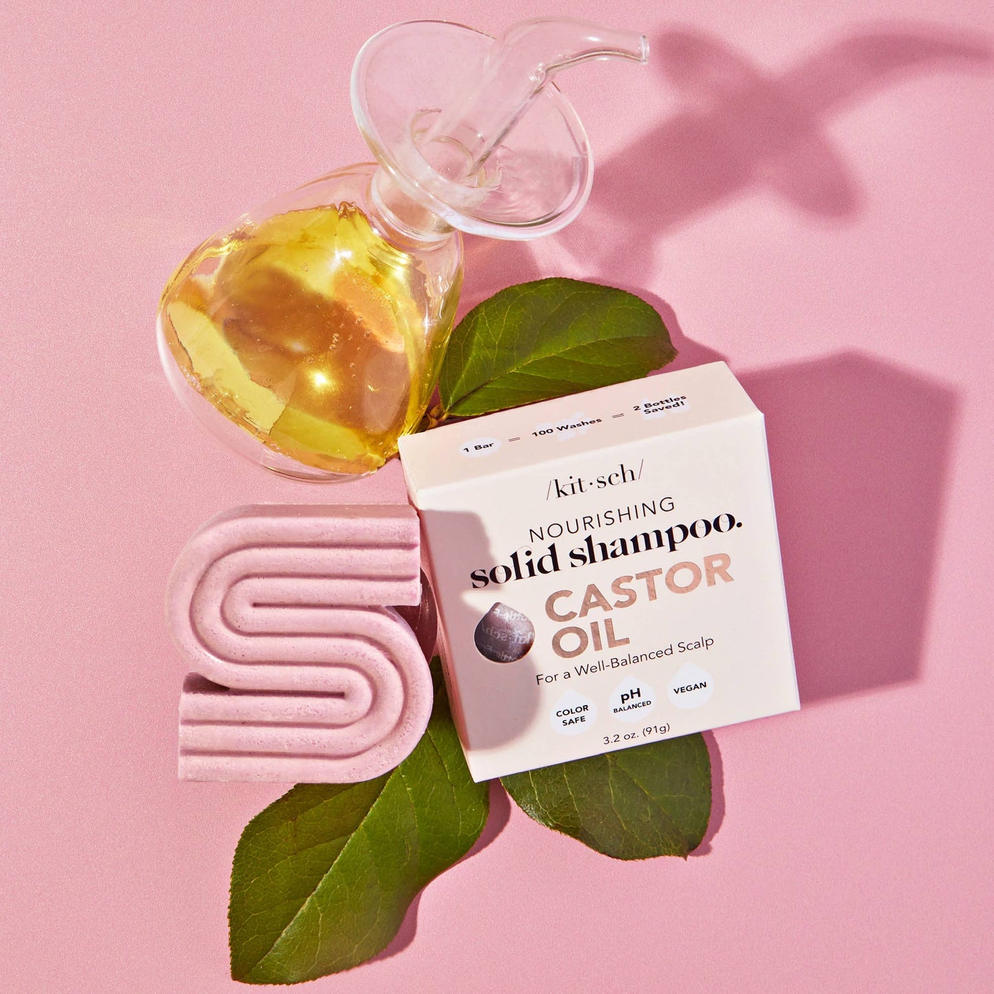 (Sample) Castor Oil Nourishing Shampoo Bar