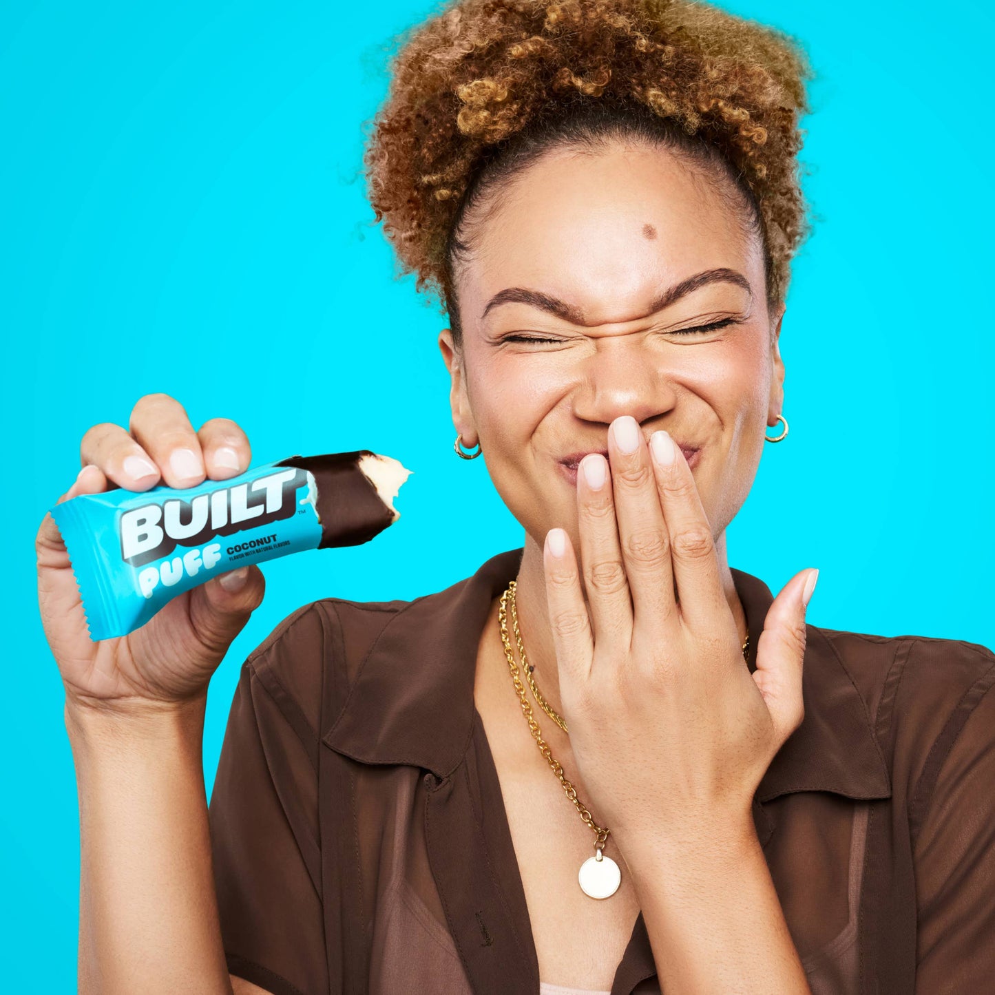 BUILT Puff Protein Bars, Coconut, 12ct Box
