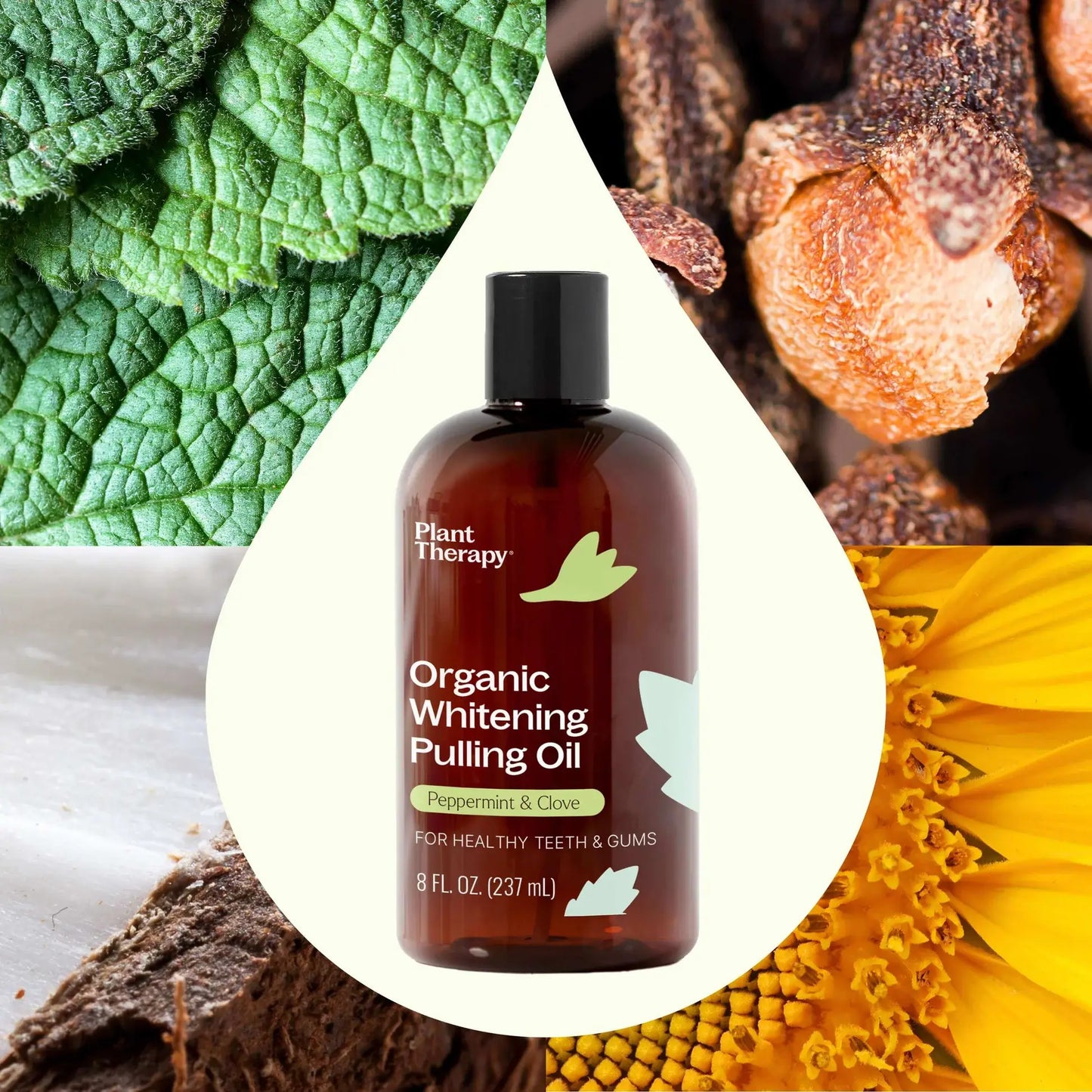 Organic Whitening Pulling Oil 8 oz