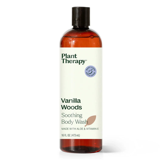 Plant Therapy Vanilla Woods Body Wash 16 oz