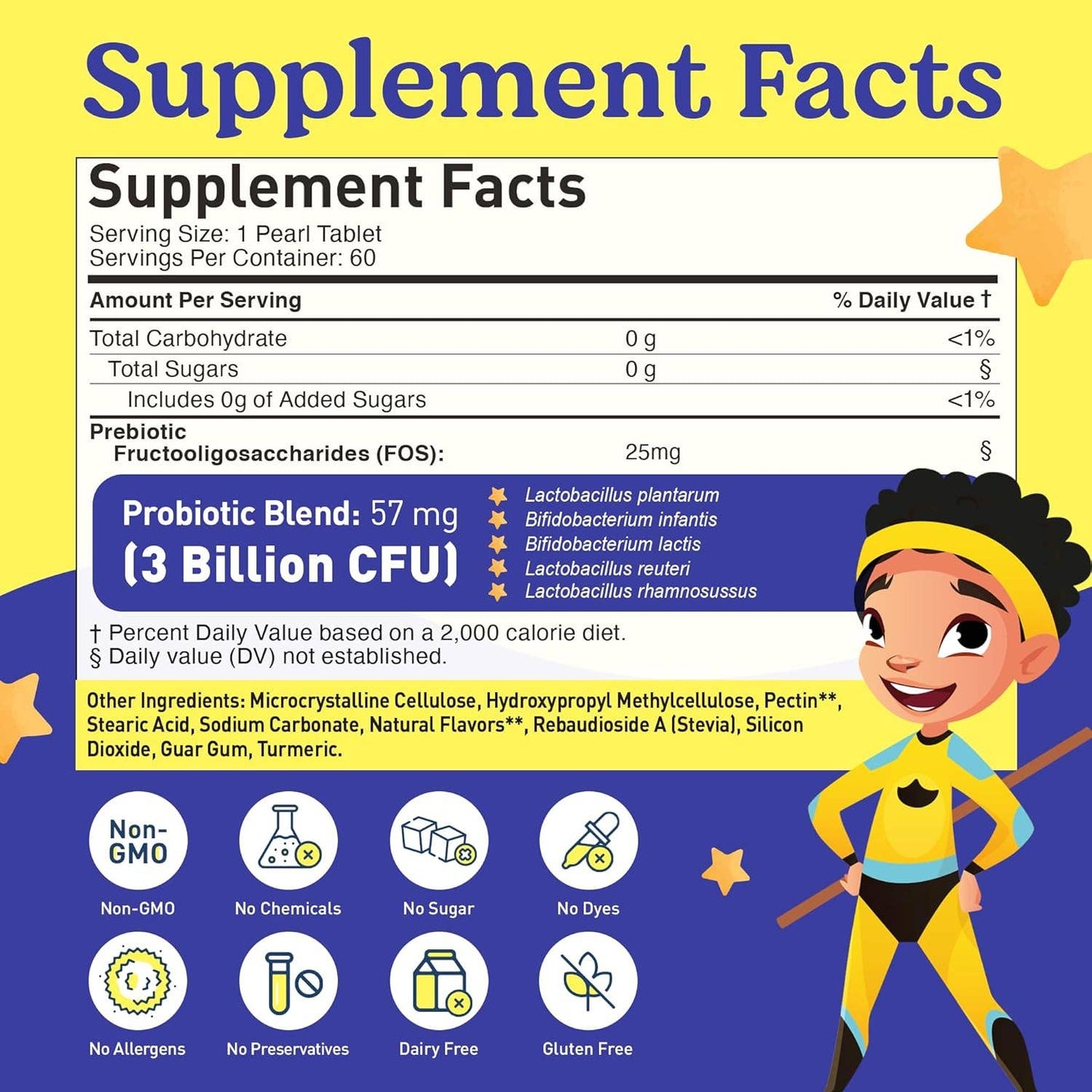 Kids Probiotics - Easy-To-Swallow Spheres