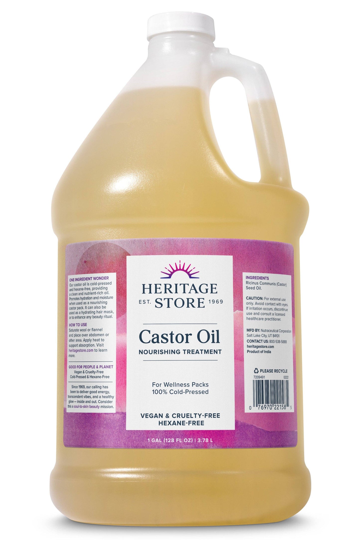 Castor Oil: 2oz