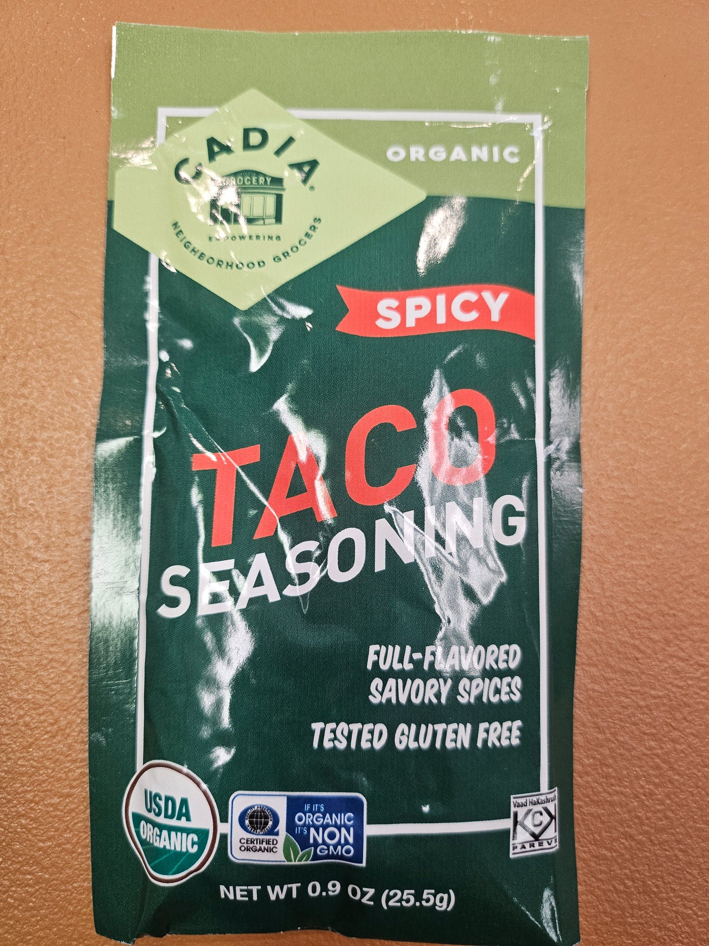 Cadia Organic Spicy Taco Seasoning