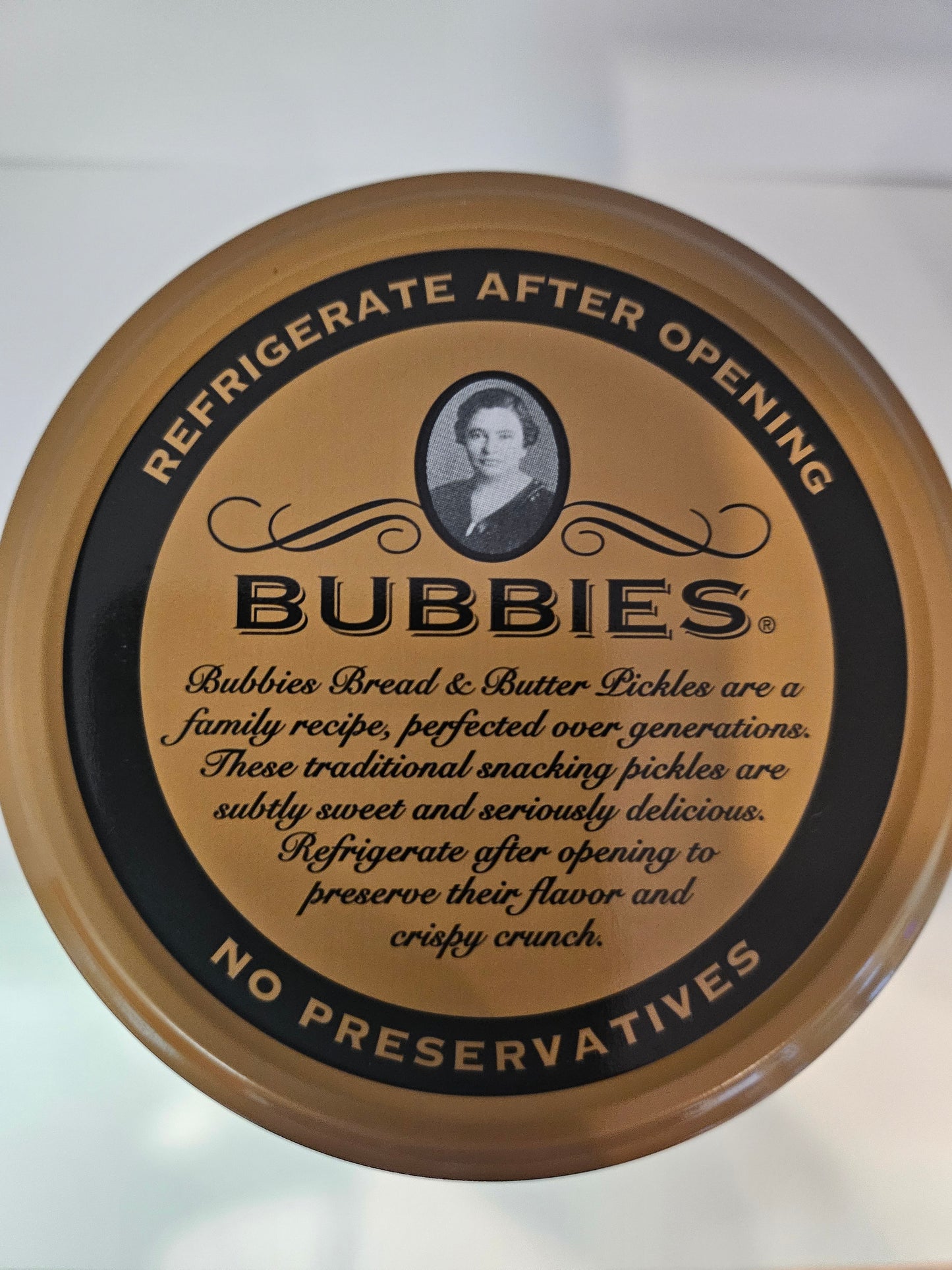 Bubbies Pickles Chips Bread & Butter