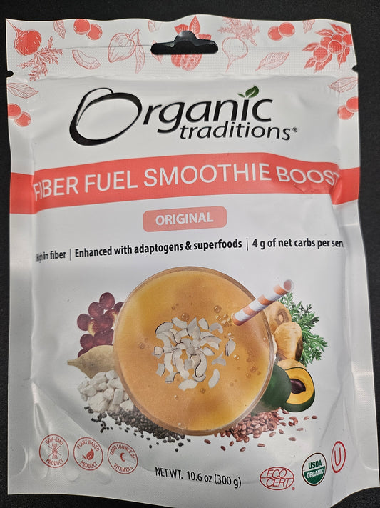 Organic Traditions FIBER Fuel Smoothie Boost