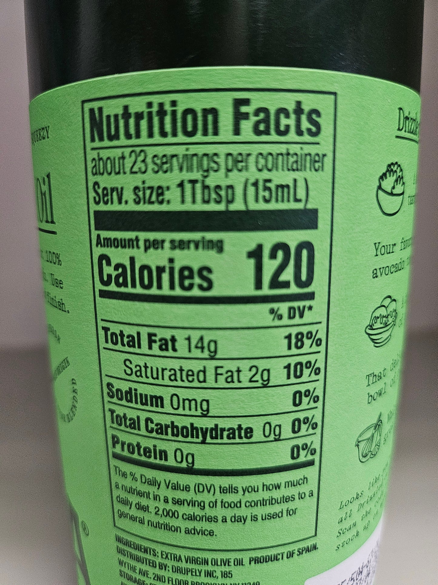 Graza Olive Oil Extra Virgin Drizzle 11.80oz