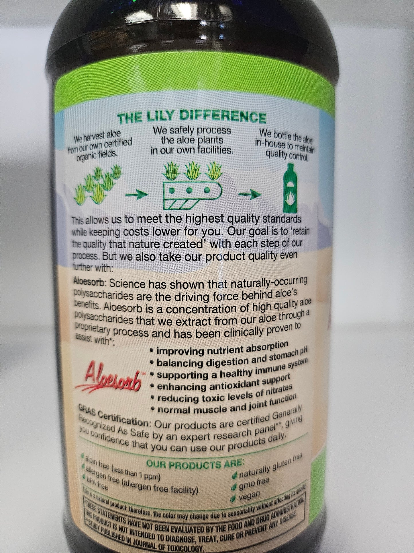 Lily of the Desert Aloe Vera Gel