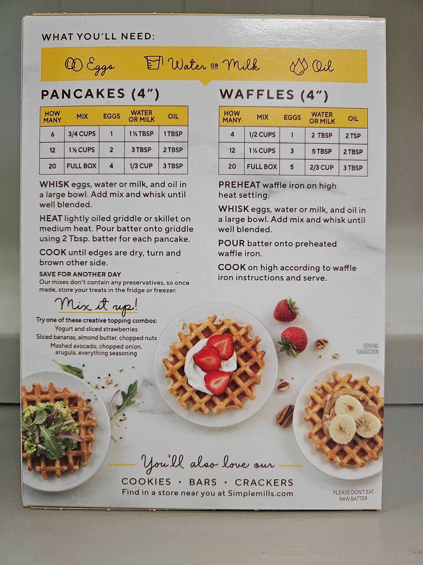 Simple Mills Almond Flour Pancake & Waffle Mix