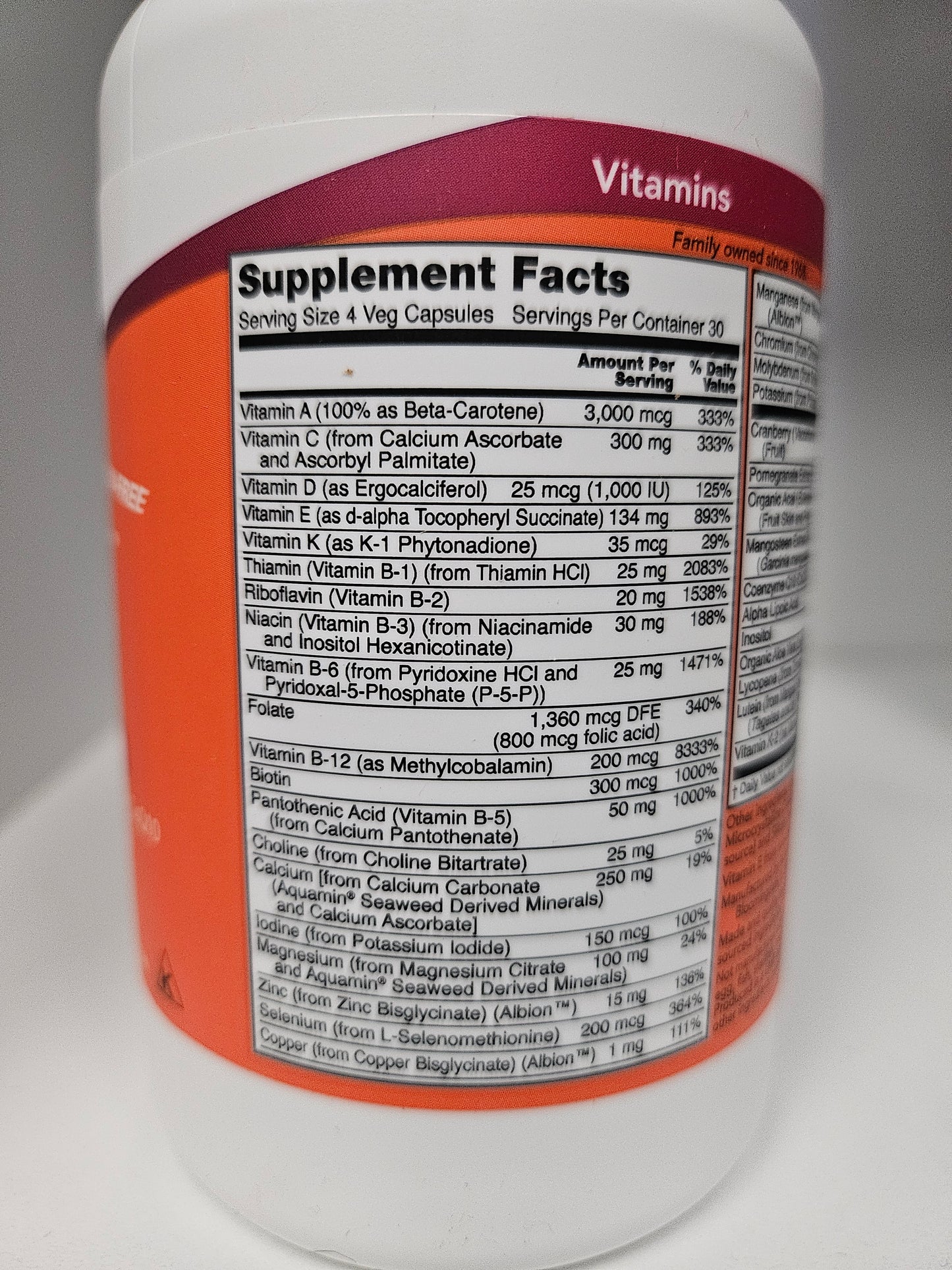 EVE WOMAN'S MULTI   120 VCAPS