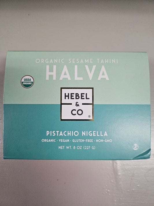 Organic Sesame Tahini Halva Pistachio Nigella