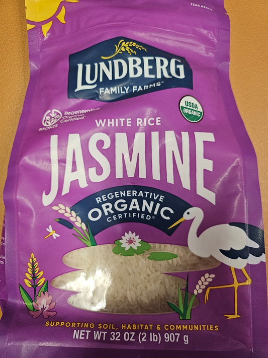 Lundberg White Jasmine Gourmet Rice