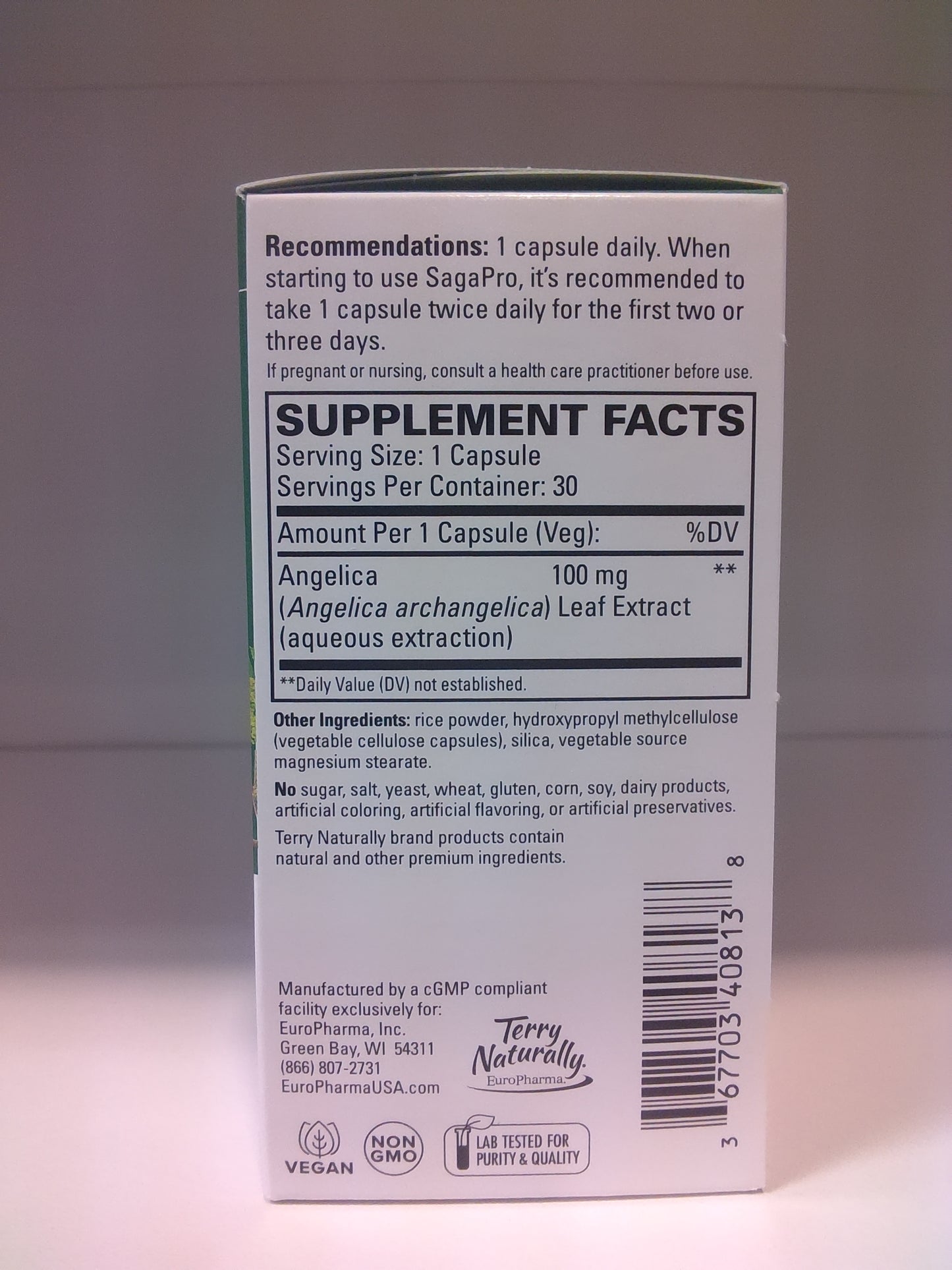 SagaPro Bladder Health 30 count