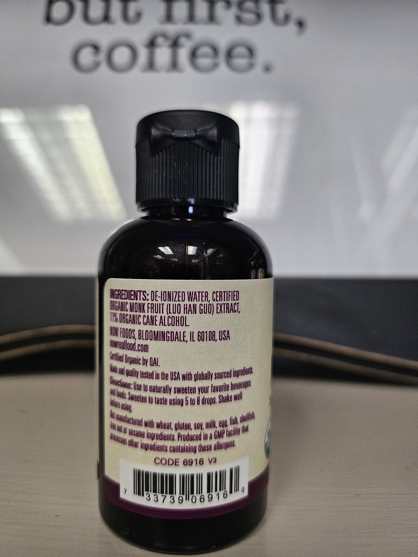 Organic Liquid Monk Fruit