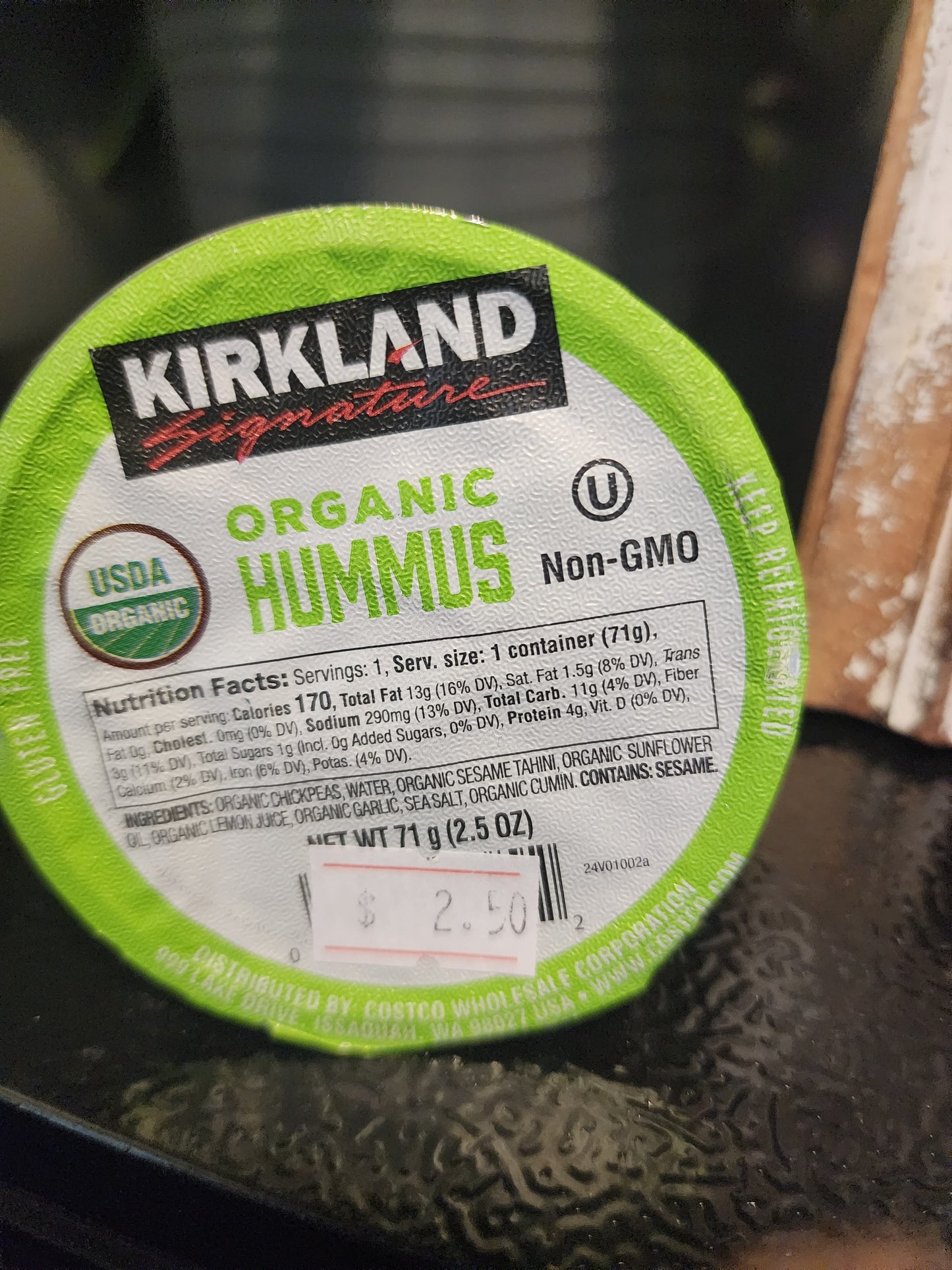 Organic Hummus