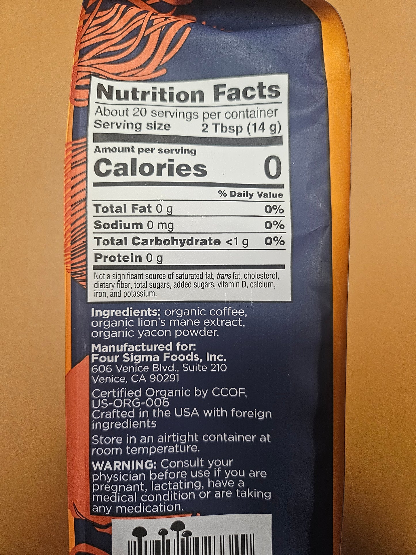 Four Sigmatic Focus Organic Cold Brew Coffee