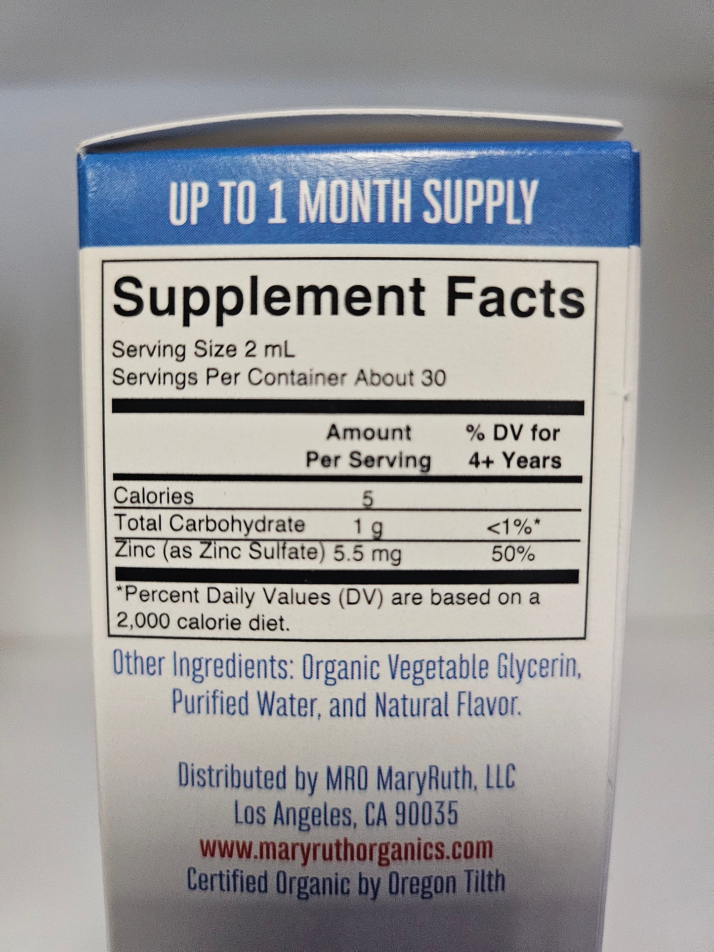 Mary Ruth's Kids Zinc Drops Berry