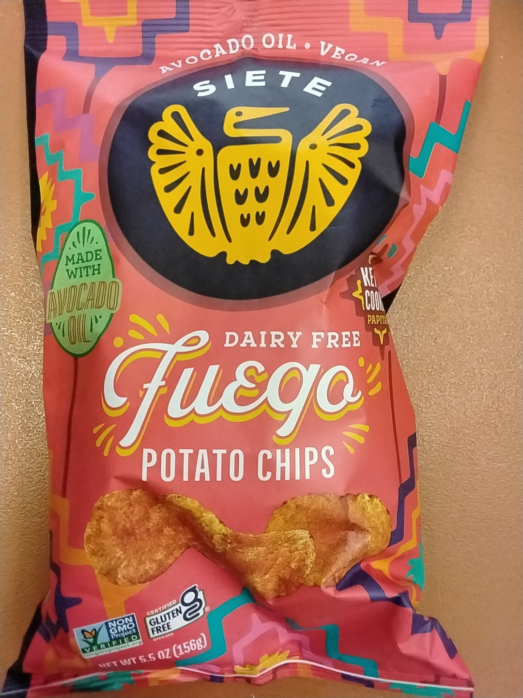 Siete fuego potato chips