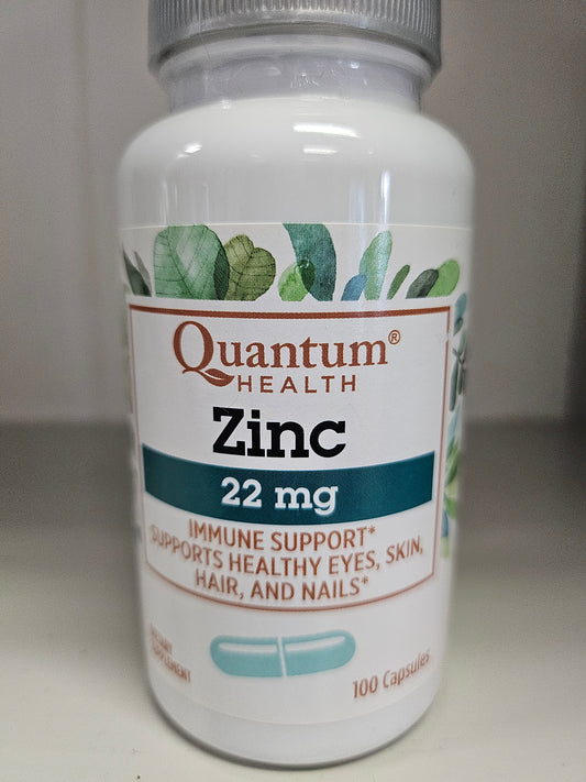 Quantum Health Zinc Immune Support 22mg