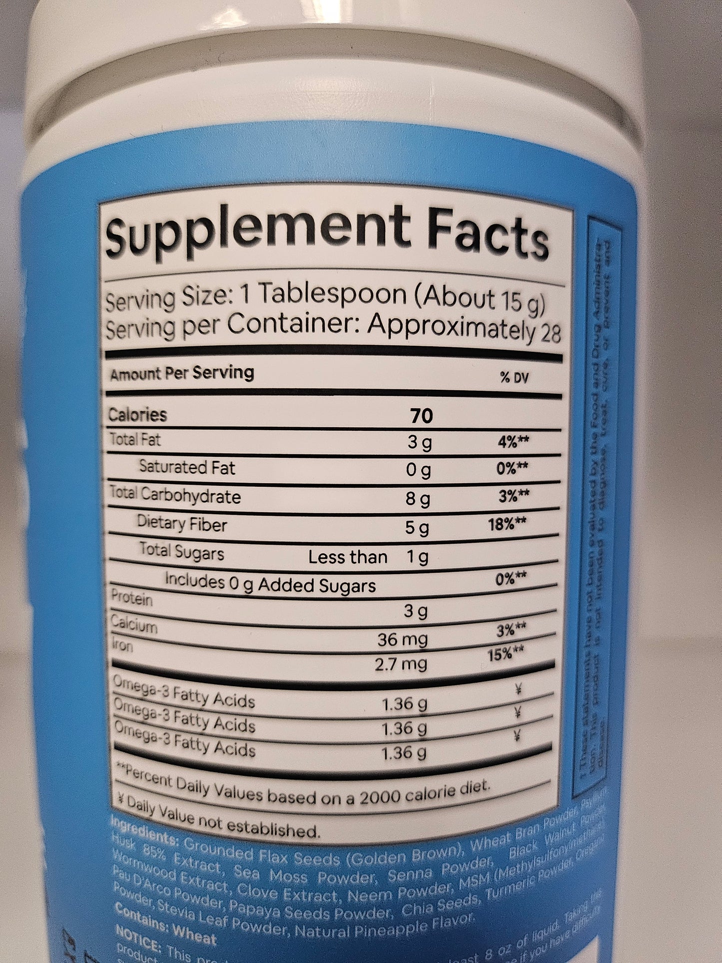 Atlantic Naturals Sea Moss 7 Day Cleanse