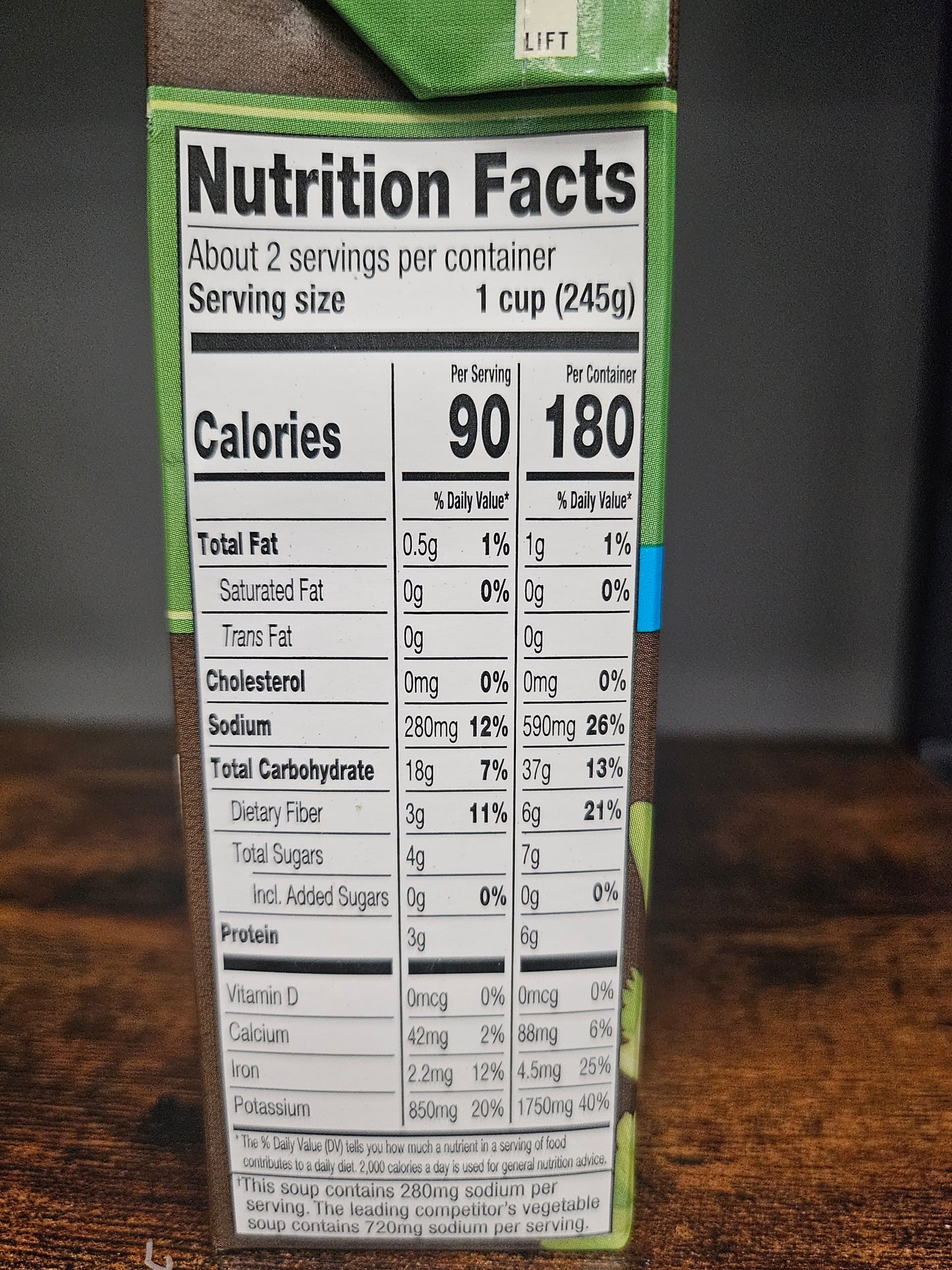 Dr. McDougall's Garden Vegetable Soup