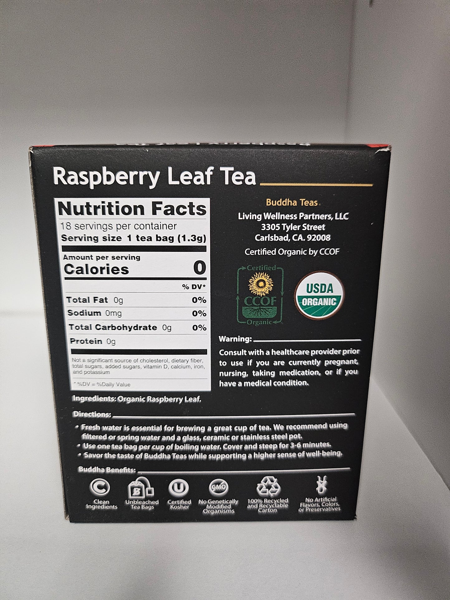 Buddha Teas Raspberry Leaf