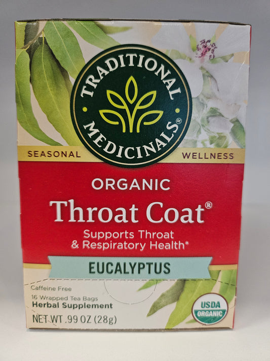 Traditional Medicinals Tea Eucalyptus Throat Coat