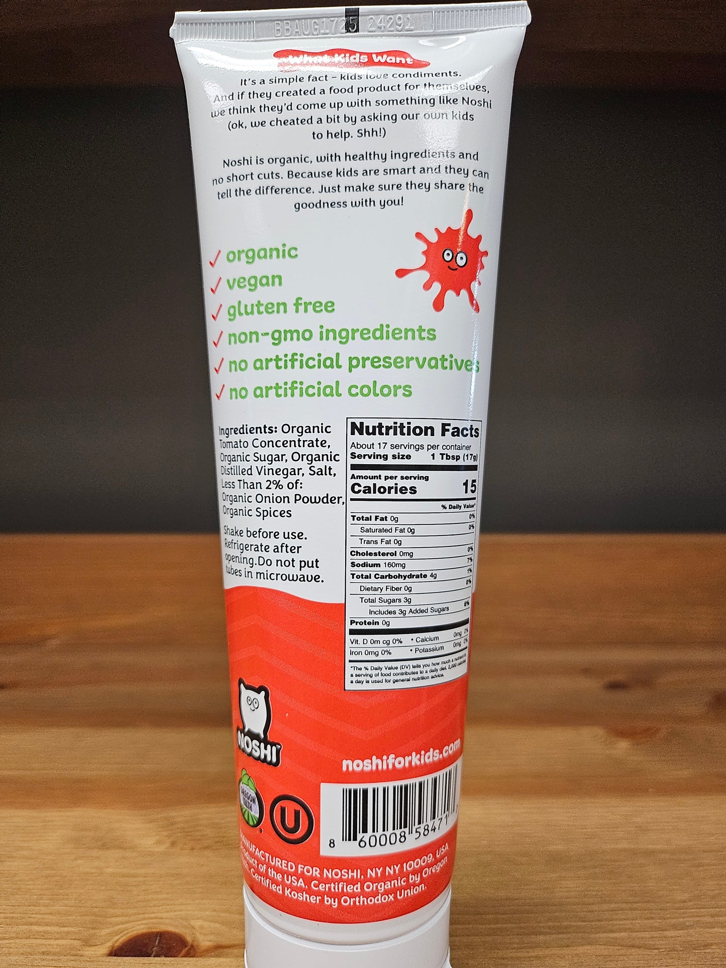 Noshi Organic Ketchup