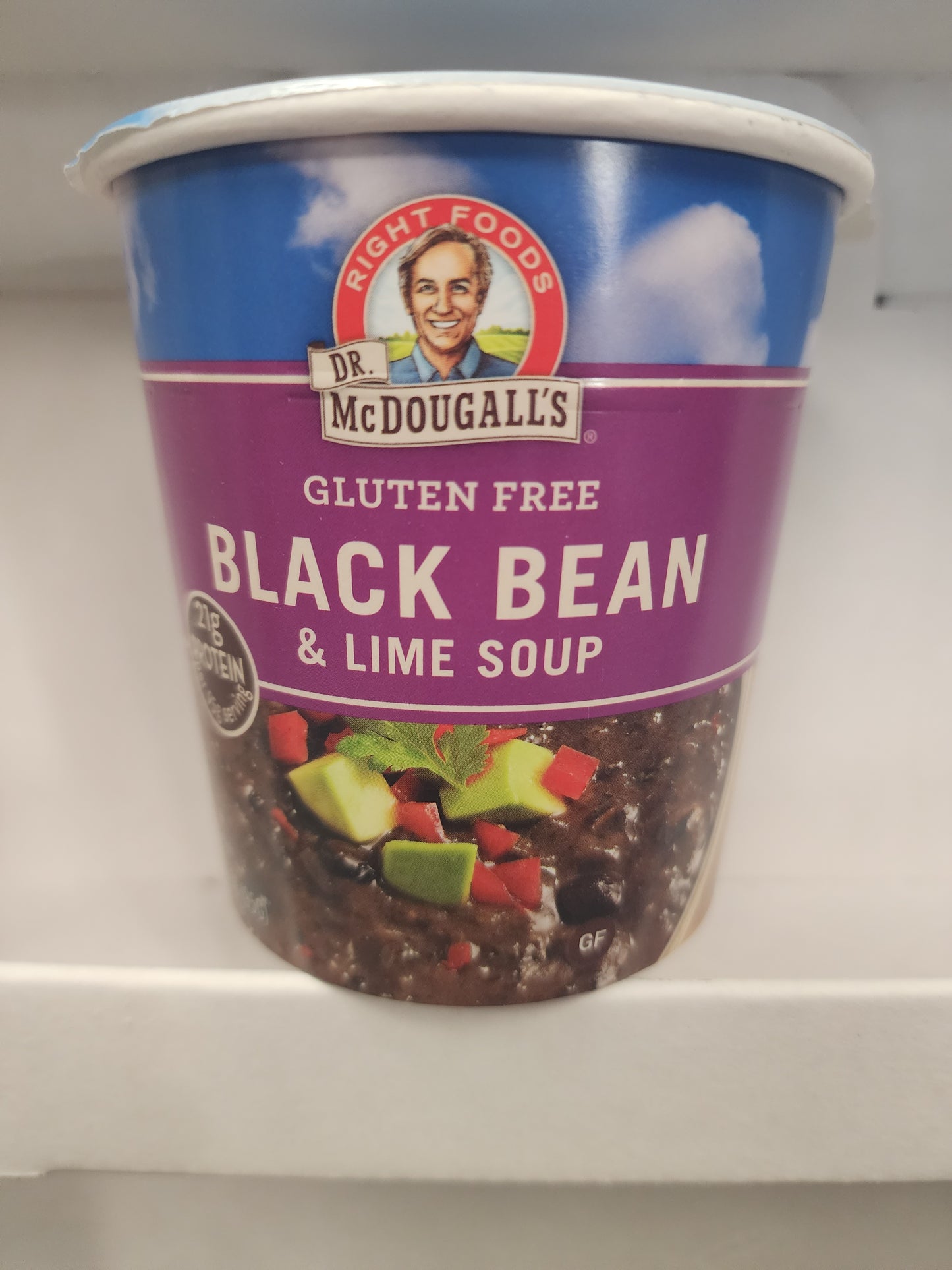 Dr McDougalls Black Bean and lime soup